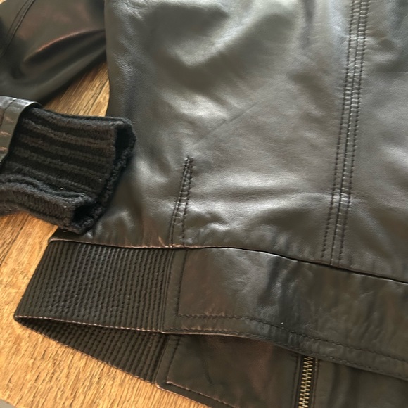 Authentic Hooded soft Leather Jacket - Picture 5 of 13
